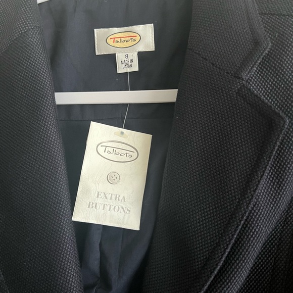 Talbots dark blue blazer/jacket with tags - Picture 3 of 7